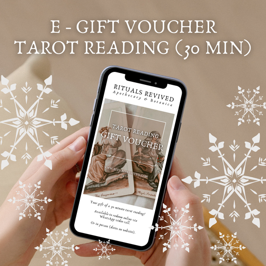 E-GIFT VOUCHER. 30 minute tarot reading